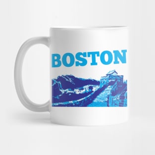 Fake views: The Great Wall of Boston Mug